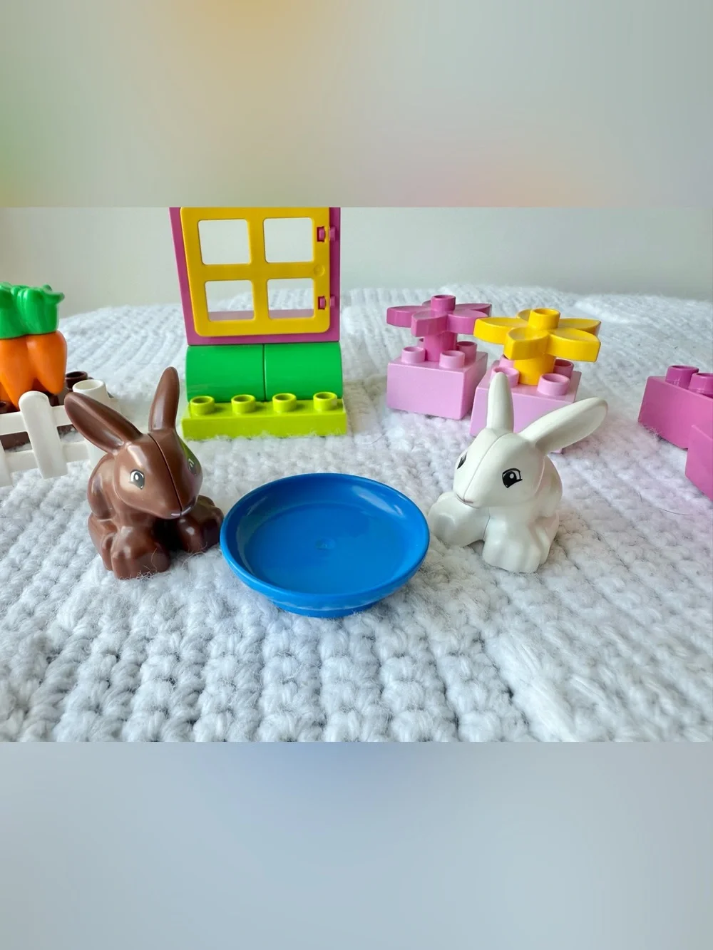 LEGO DUPLO Bunny Garden Pink Brick Box 4623